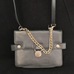 LBFS361 Versace Collection Convertible Black Bag